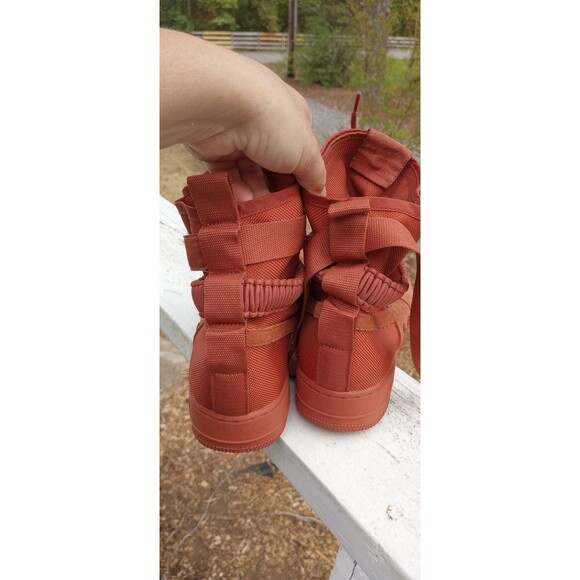 Nike air SF Air Force 1 high dusty peach 864024-204 US 9 - Picture 5 of 7